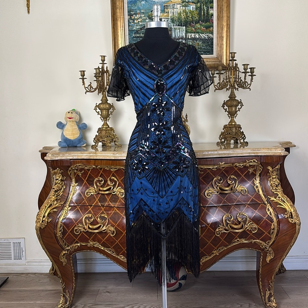 Women,formal stretch all over sequins fitted special Occasion Evening dress